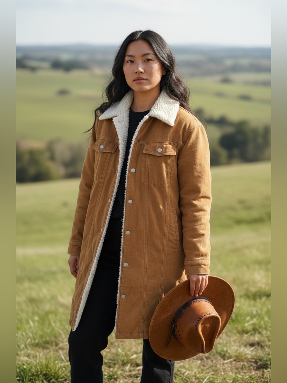 Lost in Lunar Mustard/Marigold Women’s Utility Jacket-Size XS/Size 2Oversized